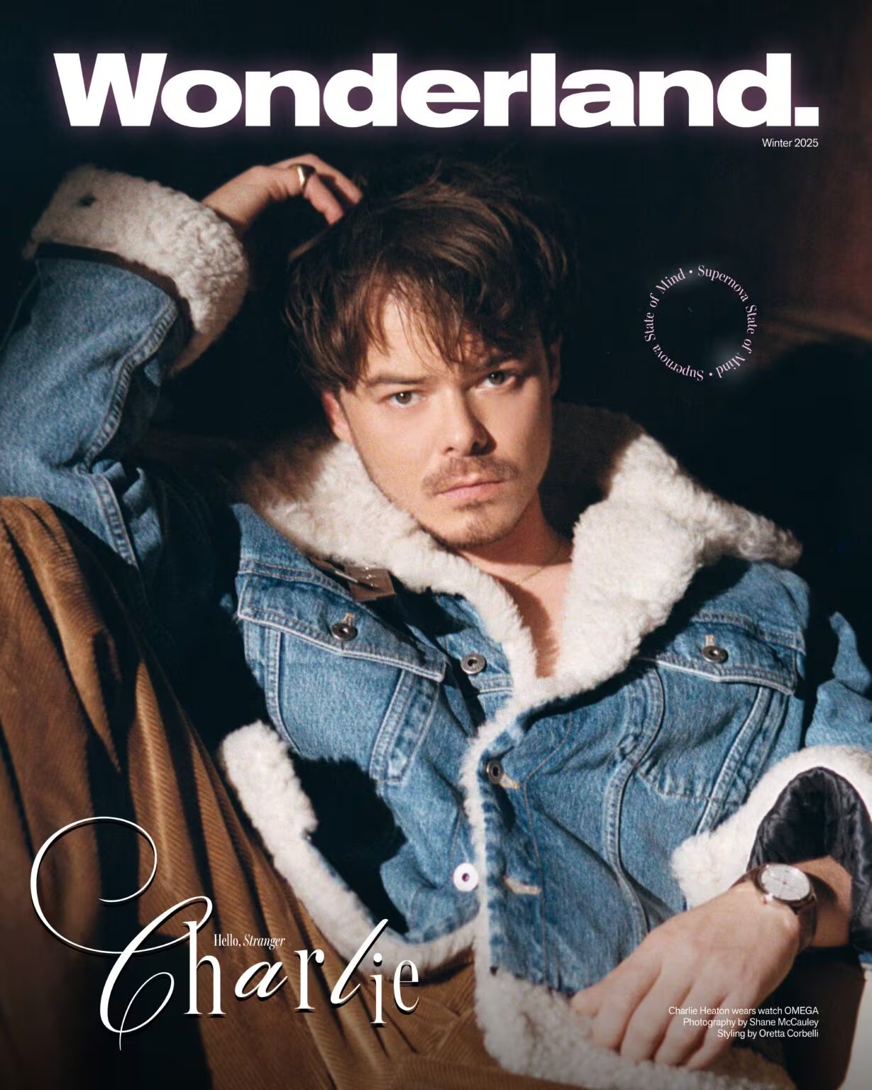 Charlie Heaton sobre el cierre de Stranger Things (Portada Wonderland)