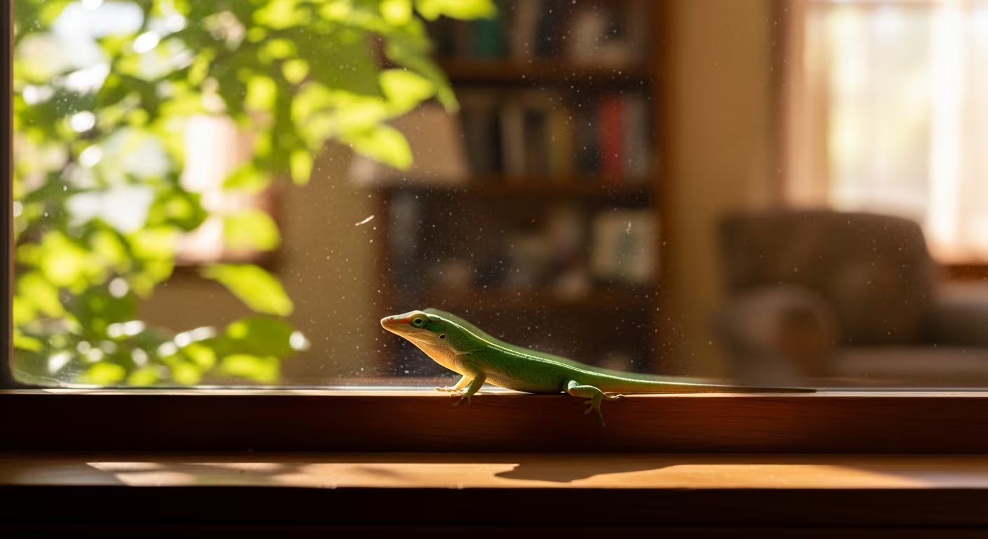 Estos reptiles buscan interiores como refugio ante cambios bruscos de temperatura y para regular su metabolismo térmico (Imagen Ilustrativa Infobae)