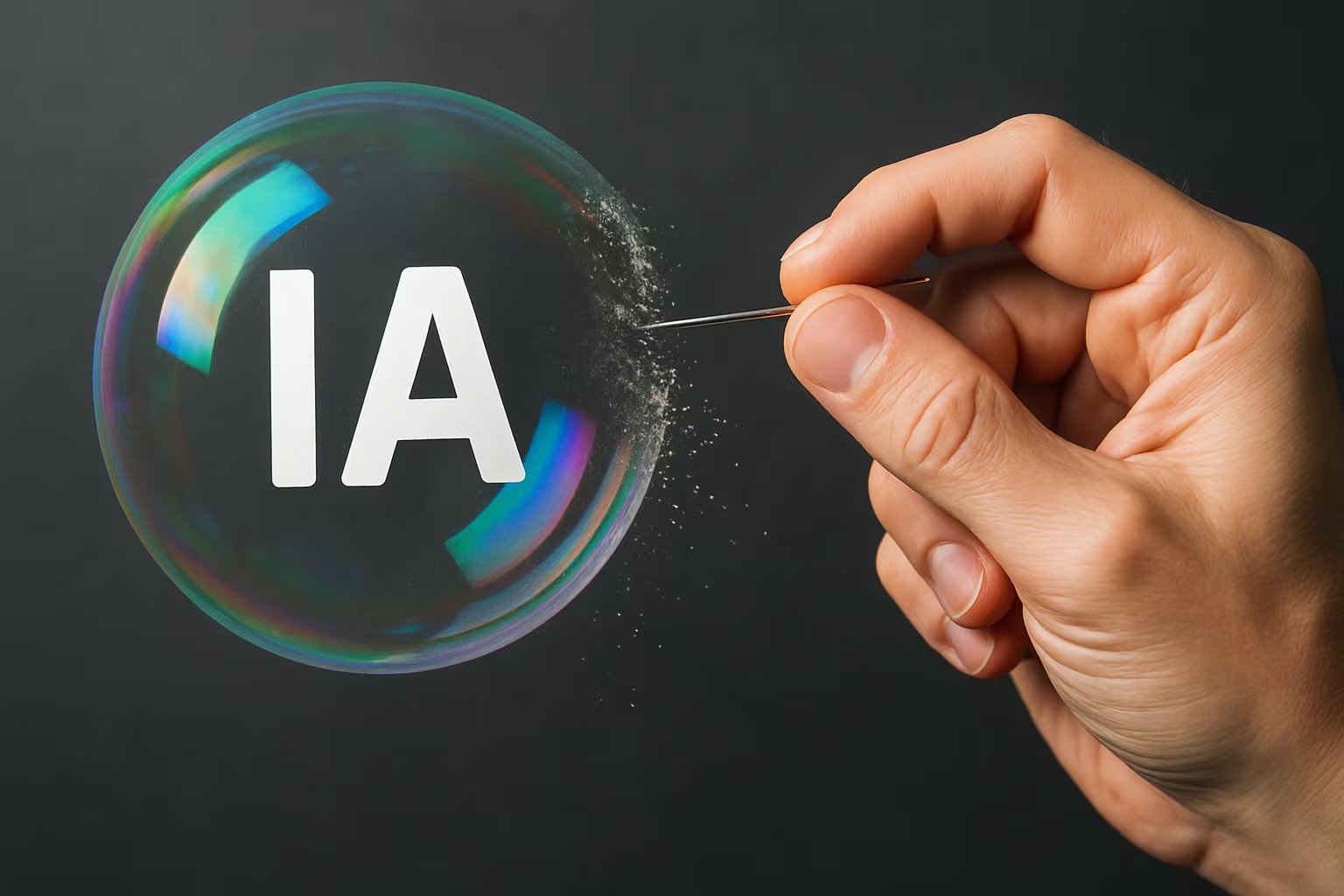 El índice S&P Software & Services marcó una baja de casi 20 % en 2026, reflejando el impacto de la llamada 'burbuja de IA' en el mercado bursátil (Imagen Ilustrativa Infobae)