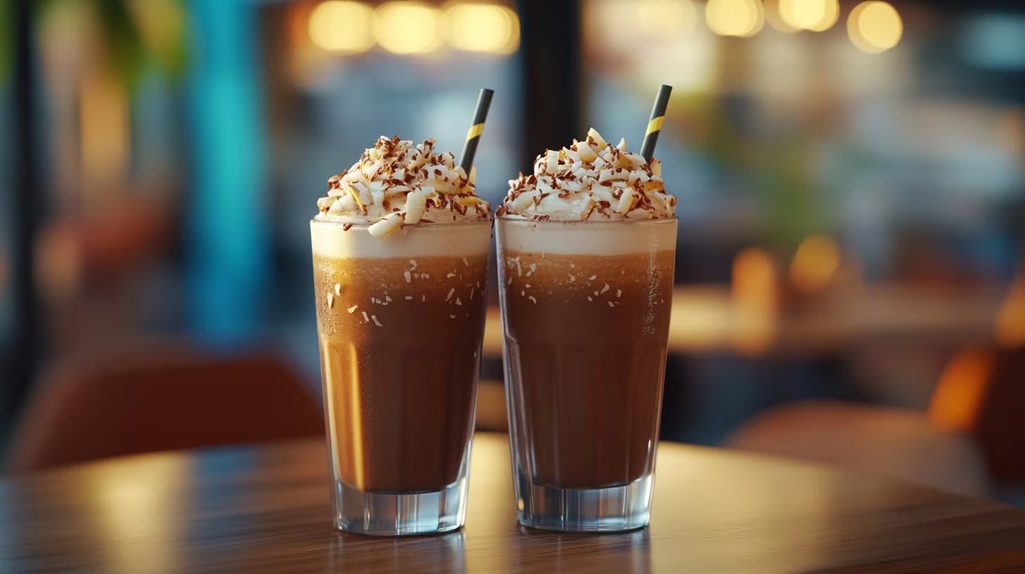 Cafés frappé y mochas suelen contener más azúcar y grasa que una lata de refresco, acercándose más a un postre que a una bebida saludable (Imagen Ilustrativa Infobae)