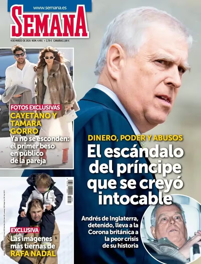 Portada de la revista 'Semana' del 25 de febrero de 2026.