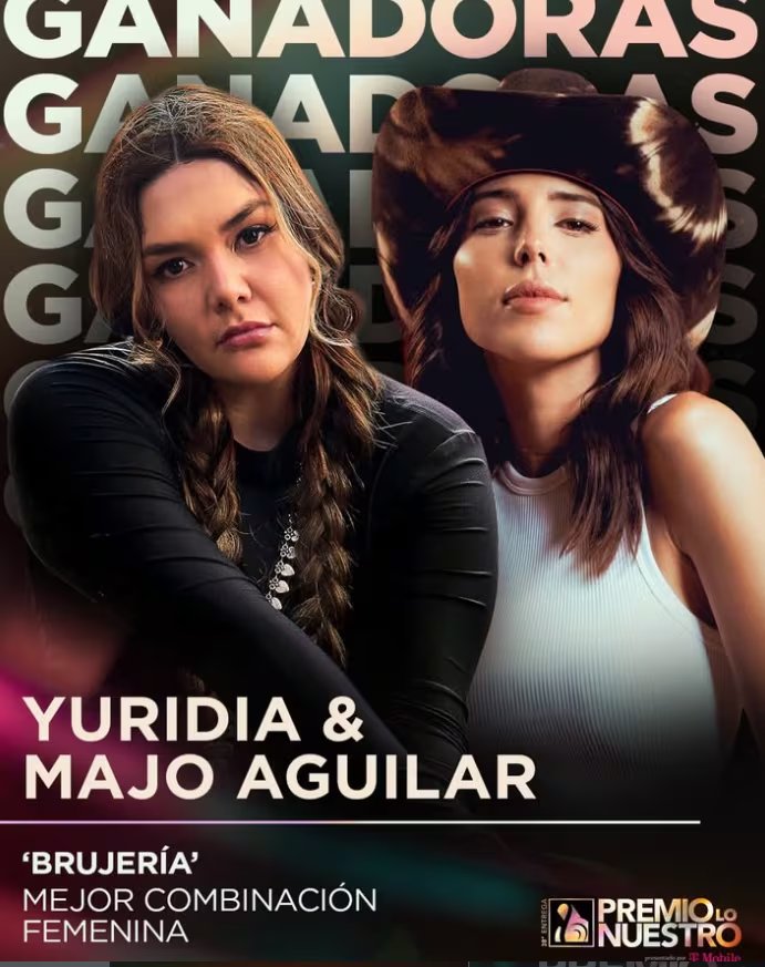 Majo y Yuridia obtuvieron el galardón en la categorpia Mejor Combinación Femenina. (RS)