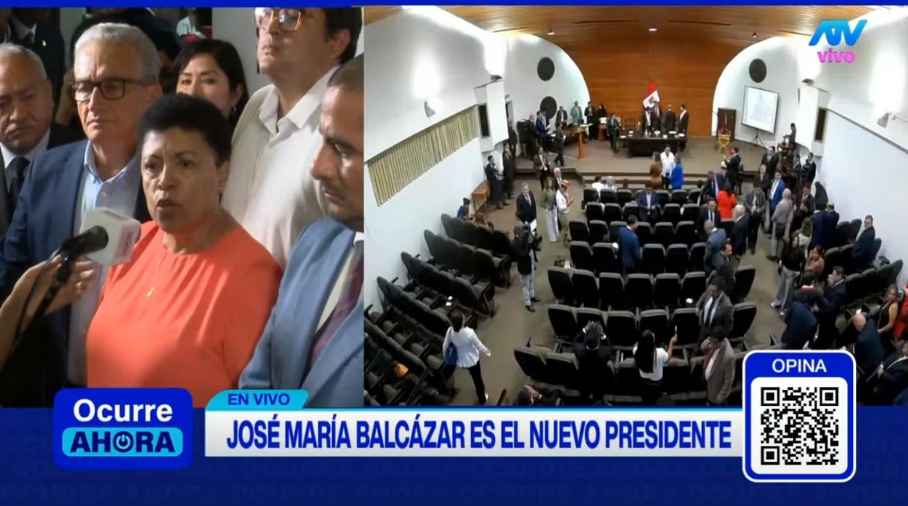 “Un acto de irresponsabilidad”: Martha Moyano responsabiliza a Perú Libre por crisis política. ATV/ Ocurre ahora.