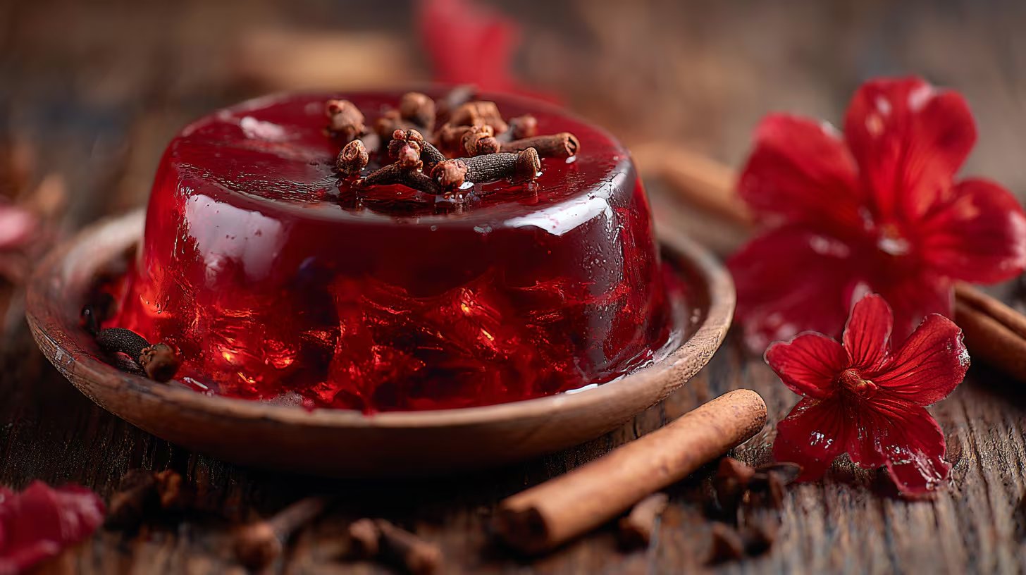 También se puede preparar gelatina con flores de jamaica. (Imagen Ilustrativa Infobae)