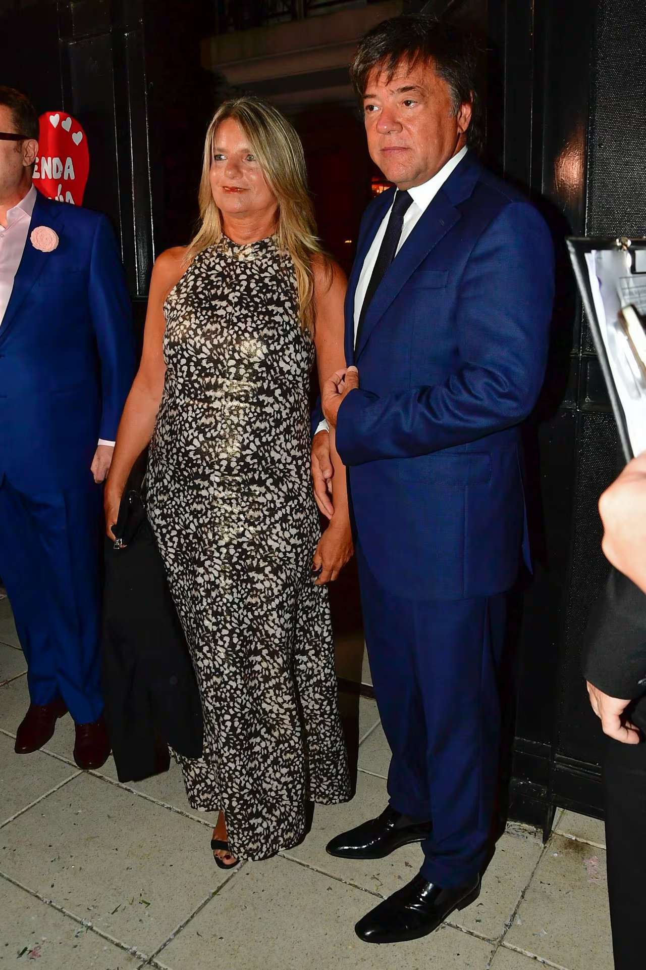 El empresario Gustavo Scaglione y su mujer, Josefina Daminato 