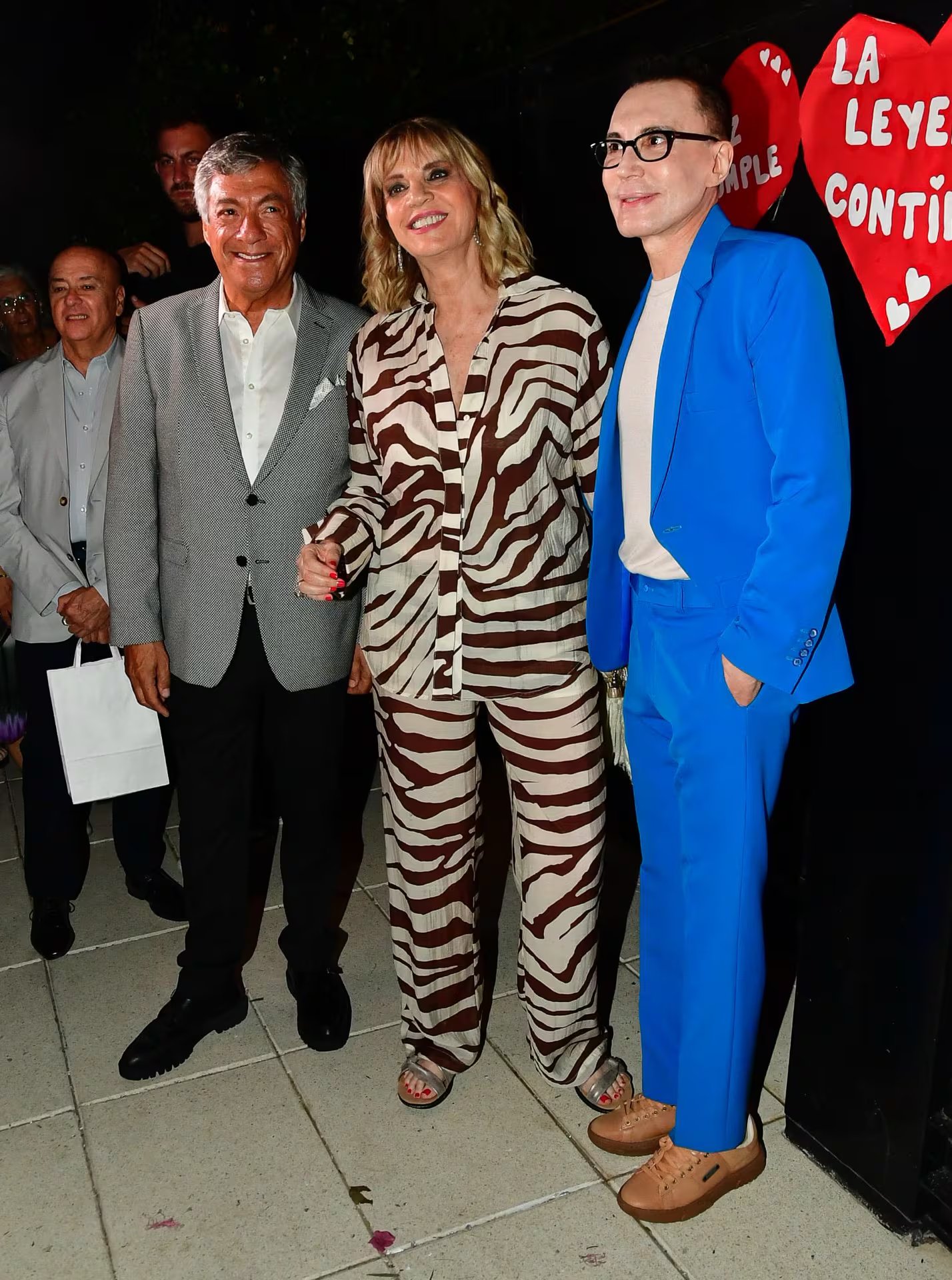 Dani Mañas, Teté Coustarot y Marcelo Polino 