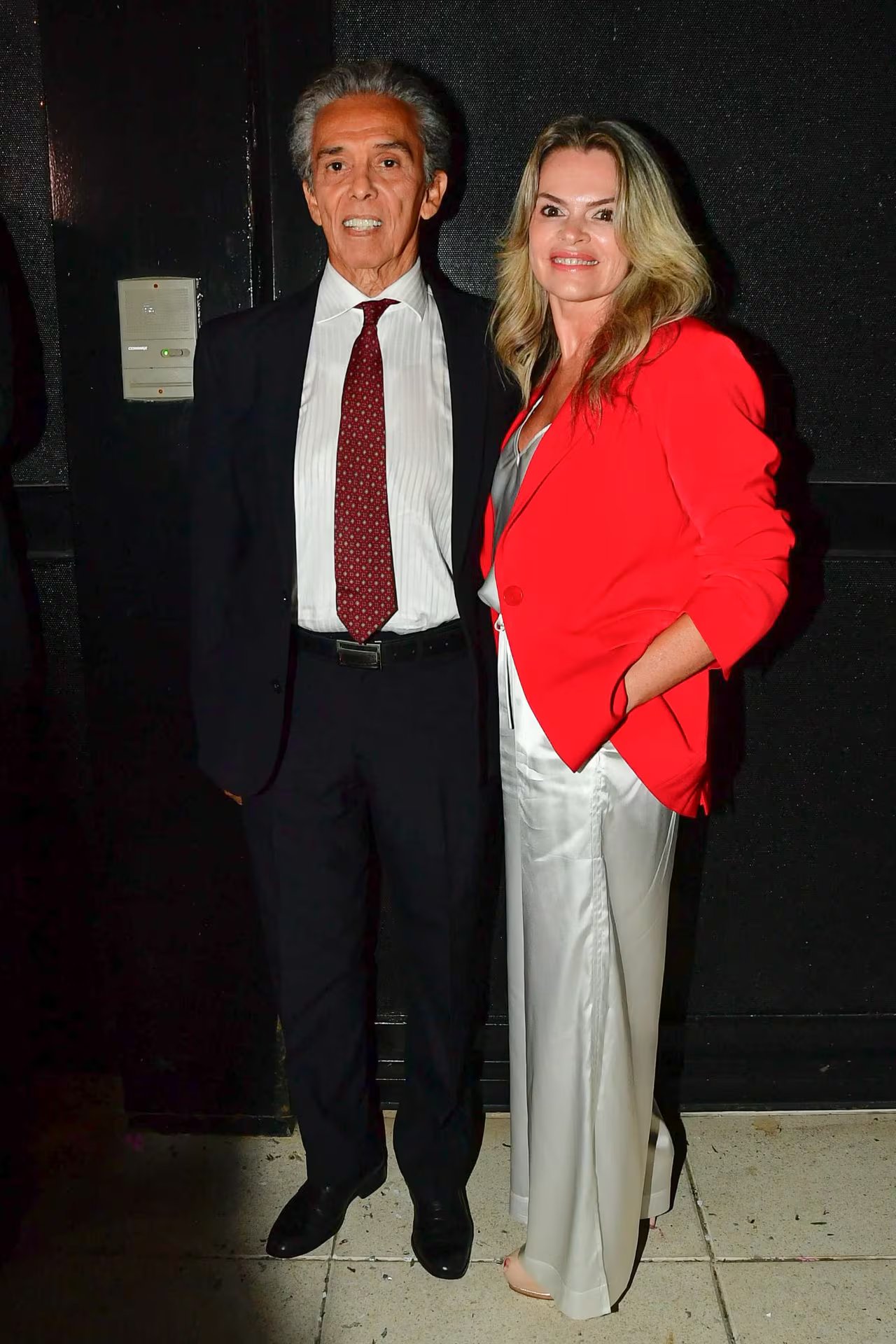 El cantante Jairo y su pareja, Laura Bonfante