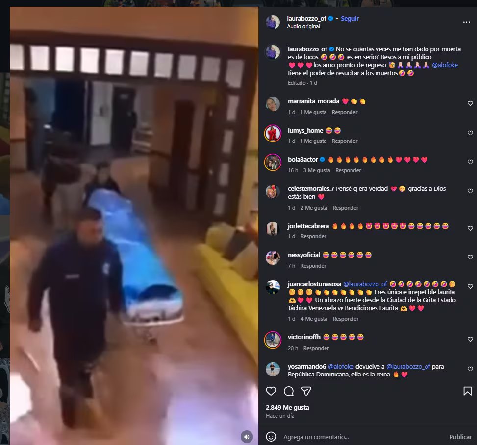 Rumores sobre la supuesta muerte de Laura Bozzo se difundieron en redes sociales. (Captura de pantalla)