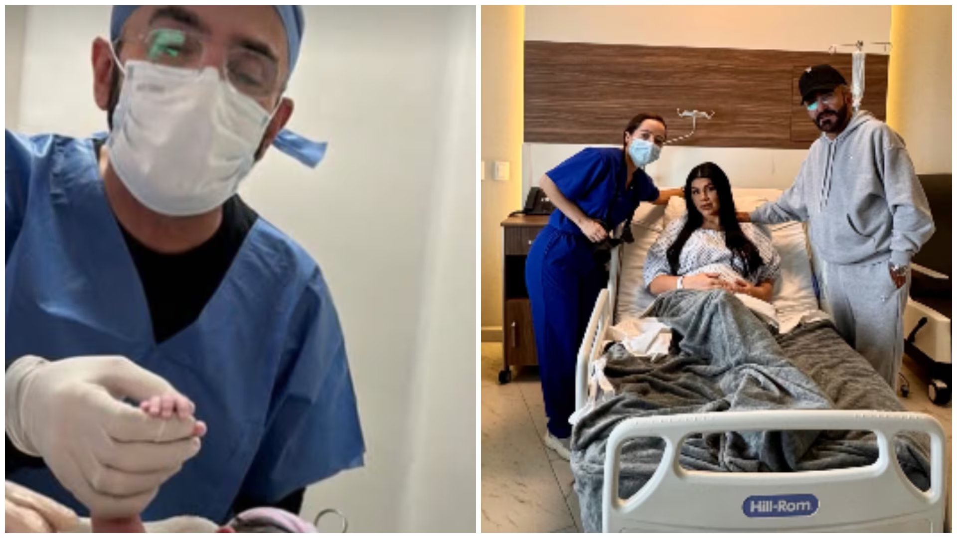 Nació la bebé y la familai celebró el nacimiento (Instagram)