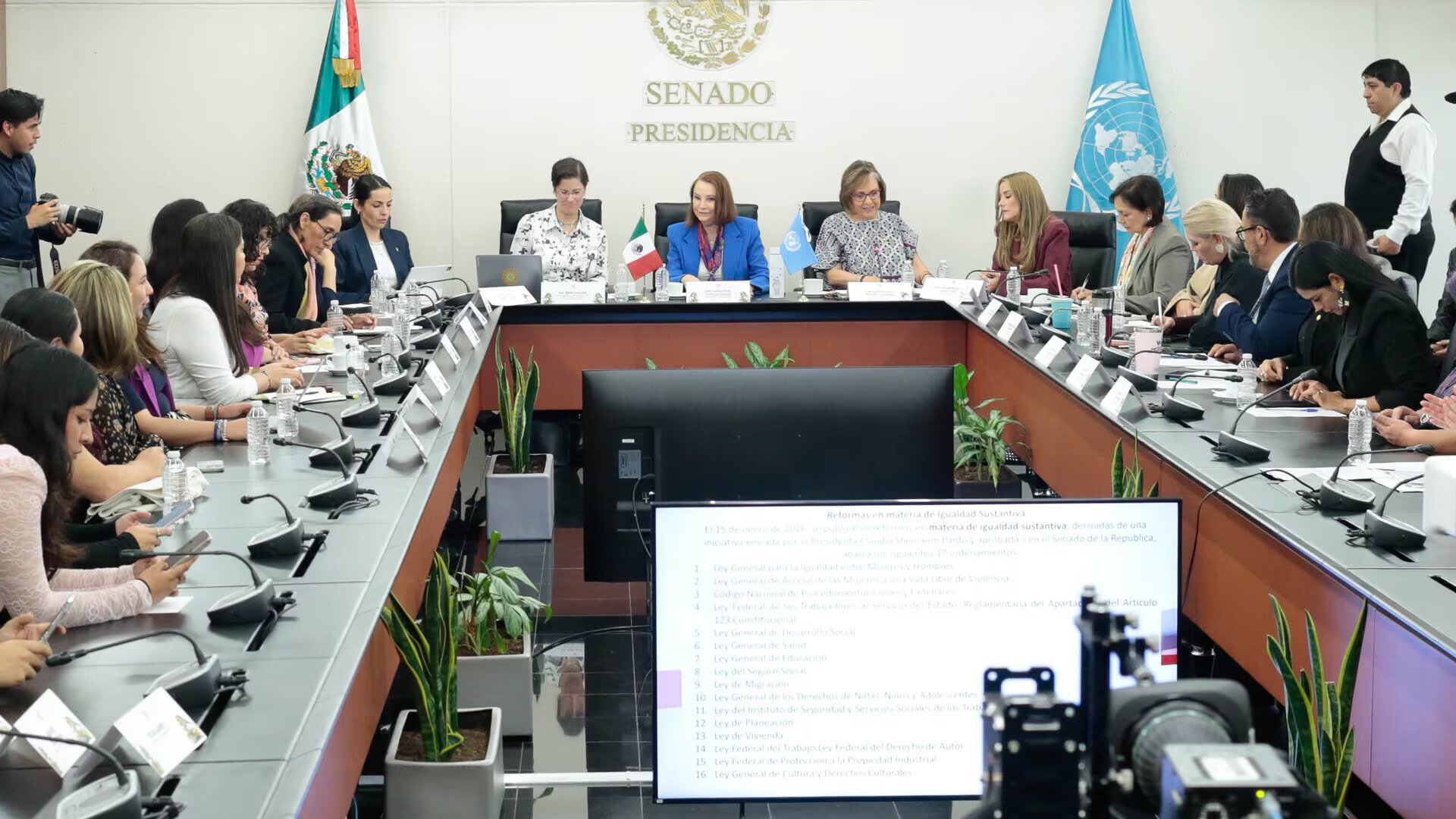 El organismo destaca la necesidad de que las operaciones de seguridad combinen efectividad con respeto a los derechos fundamentales.
 Crédito: Senado de la República.