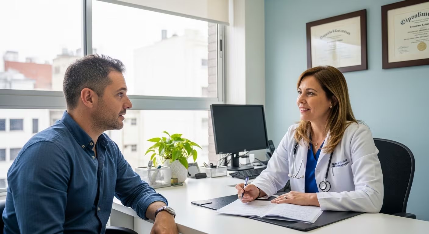 La consulta médica especializada sigue siendo imprescindible cuando los síntomas de apnea persisten pese a los cambios en el estilo de vida y las estrategias naturales (Imagen Ilustrativa Infobae)