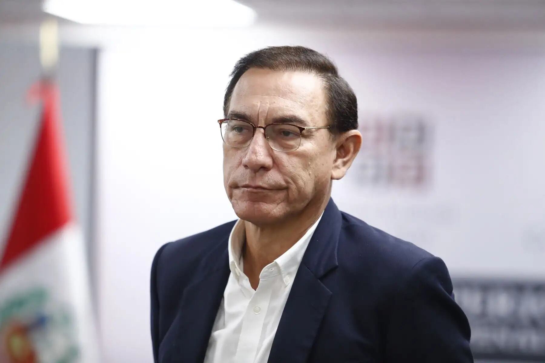 Expresidente Martín Vizcarra es hospitalizado tras complicación en su estado de salud. (Foto: Agencia Andina)