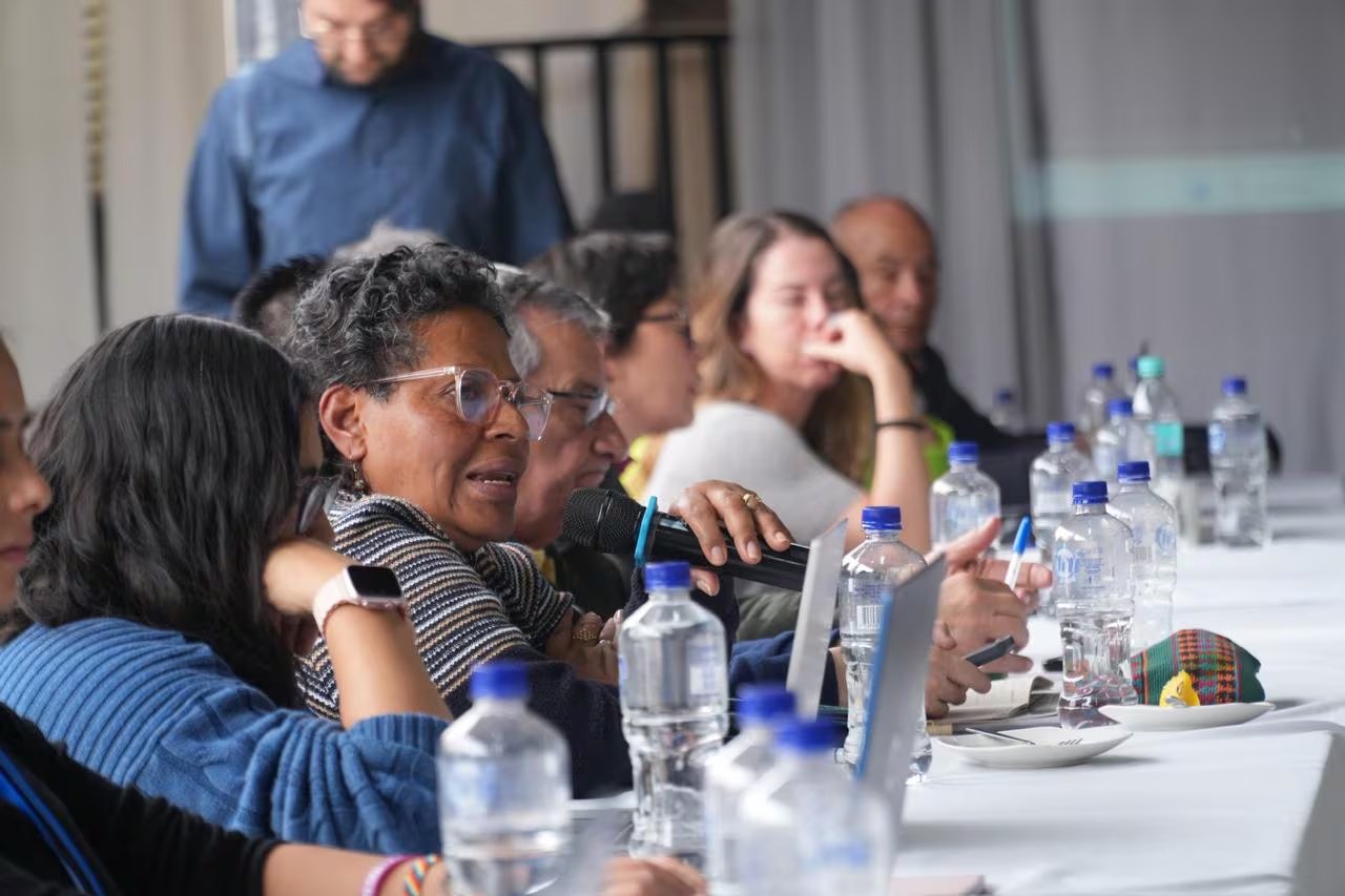 Los facilitadores participan en las mesas de negociación del Gobierno nacional con el grupo Comuneros del Sur - crédito @mincultura/X