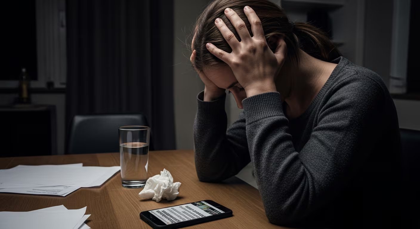 La salud física sufre consecuencias como insomnio, fatiga crónica, cambios en el apetito y aumento de tensión muscular tras una decepción (Imagen Ilustrativa Infobae)