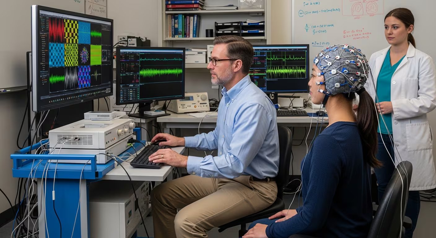 Los ritmos cerebrales theta y alpha regulan el paso entre atención sostenida y facilidad para distraerse ante estímulos visuales (Imagen Ilustrativa Infobae)