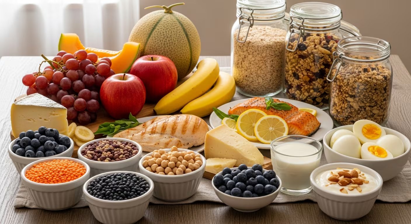 La proteína de alto valor biológico, presente en huevos y pescado azul, favorece la conservación de masa muscular y salud ósea (Imagen Ilustrativa Infobae)