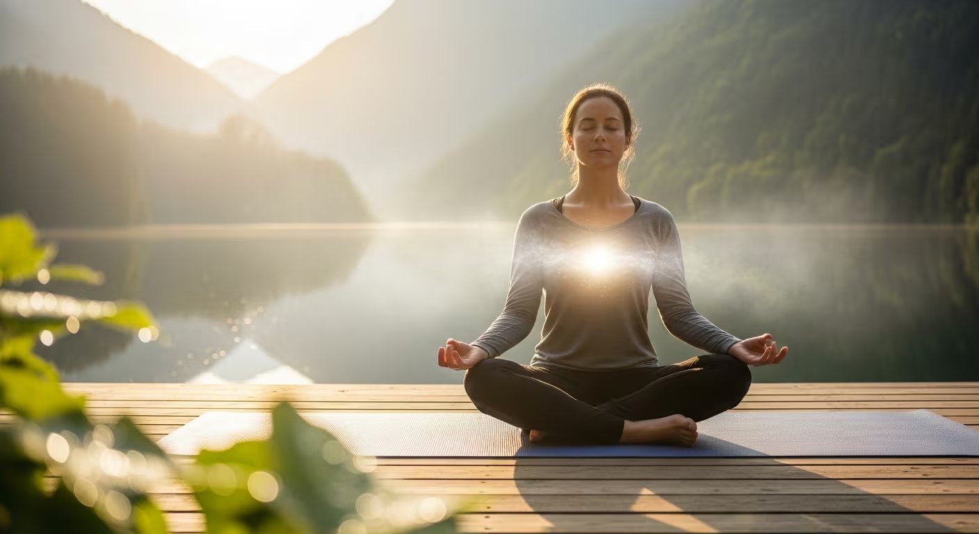 La meditación facilita distintos tipos de descanso y promueve un buen sueño (Imagen Ilustrativa Infobae)