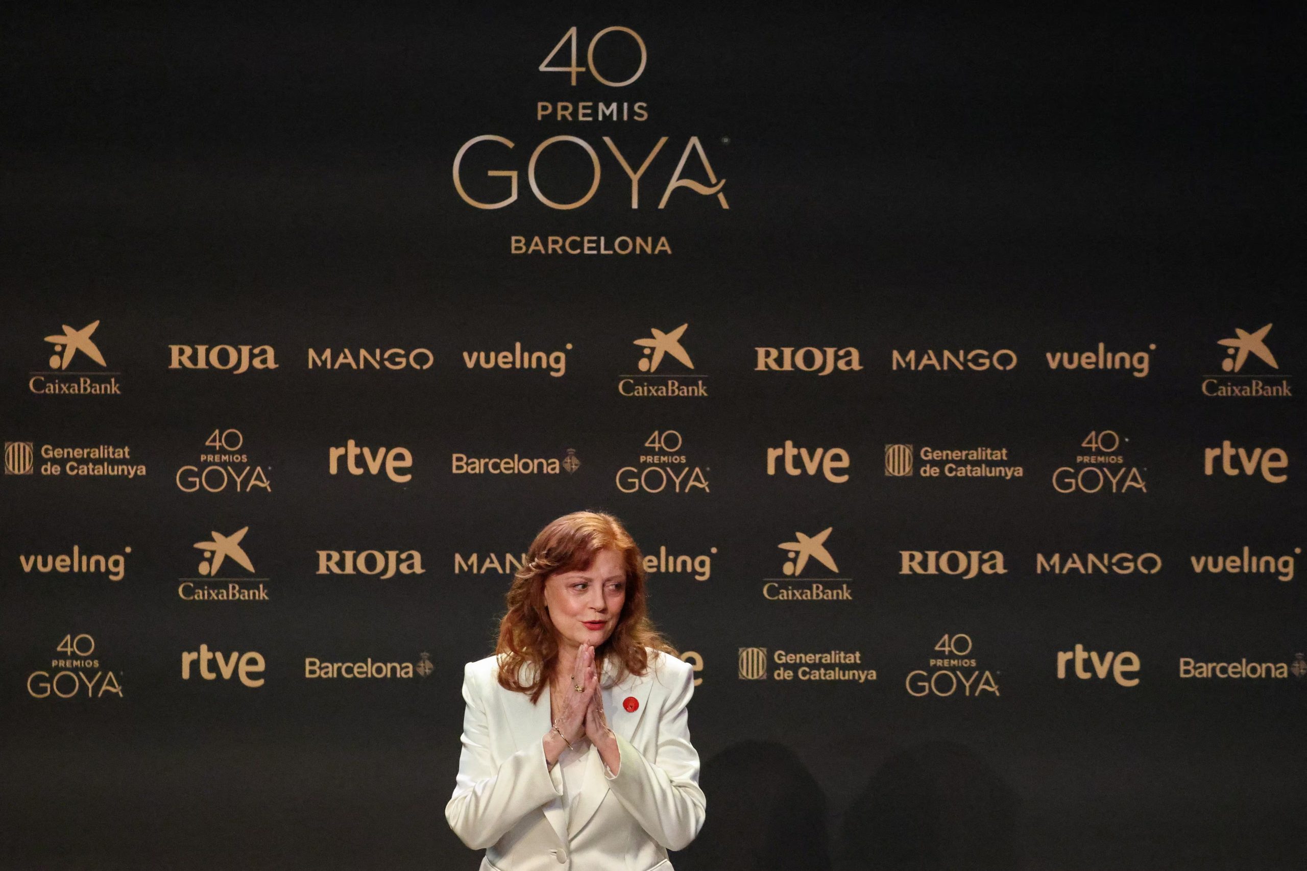 Susan Sarandon será una de las grandes protagonistas de la noche al recibir el Goya Internacional. REUTERS/Nacho Doce