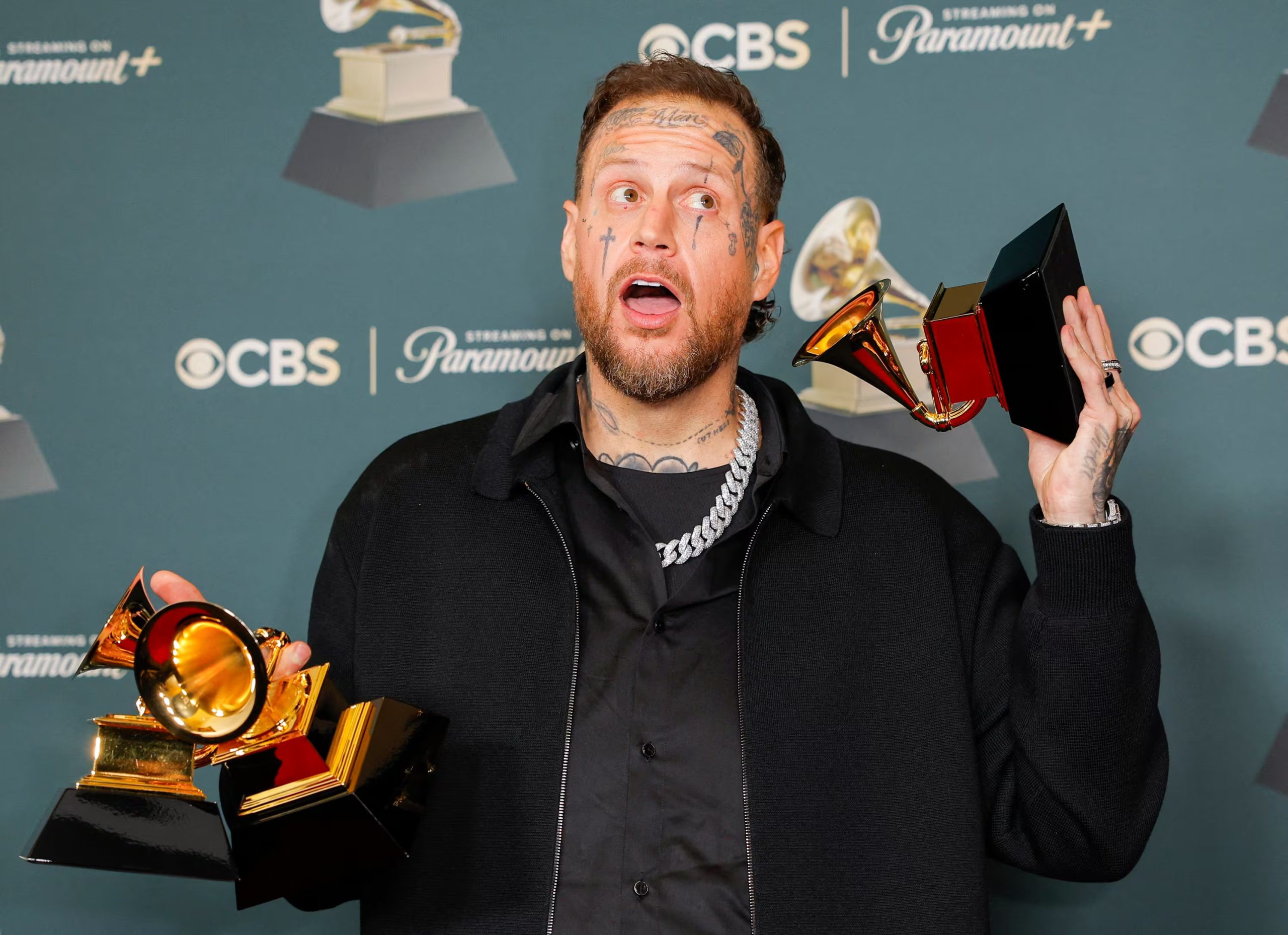 Jelly Roll se llevó un Grammy gracias a 