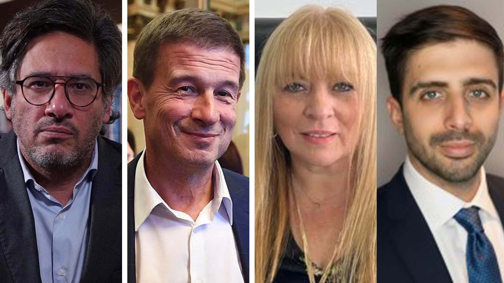 Germán Garavano, Julián Ercolini, Karina Perilli y Juan Manuel Garay