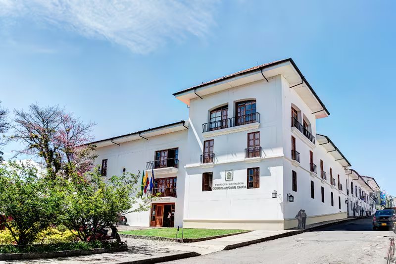 Aulas modulares instaladas en Popayán, único proyecto que figura como construcción nueva dentro de las iniciativas reportadas como terminadas. - crédito UNIMAYOR