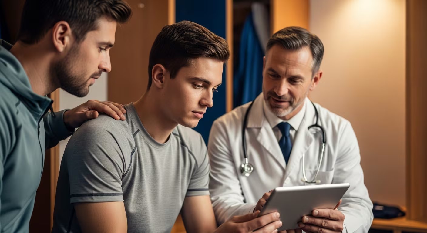 Los controles médicos periódicos y la densitometría ósea son esenciales para detectar de forma temprana problemas en la estructura ósea masculina (Imagen Ilustrativa Infobae)