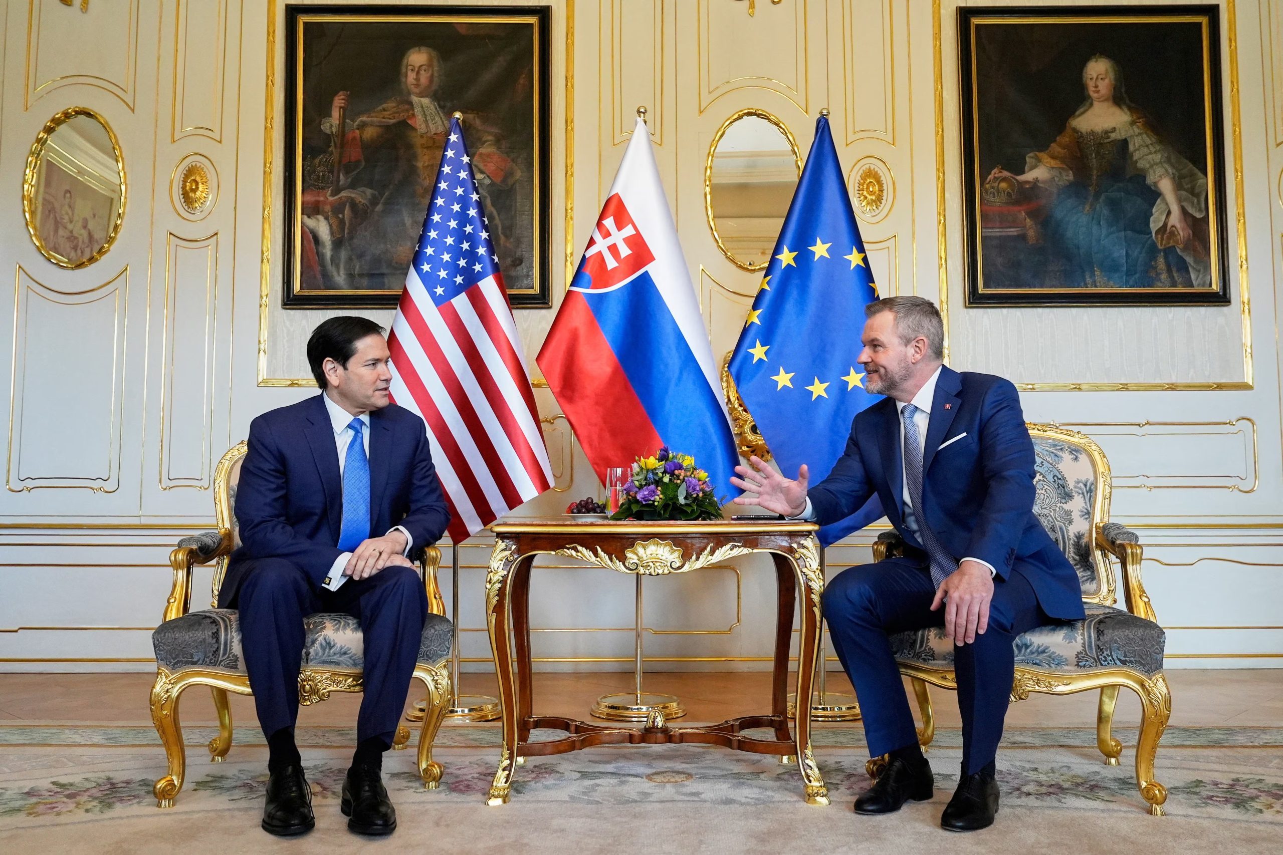 Rubio viajó a Eslovaquia tras su participación en la Conferencia de Seguridad de Múnich (Alex Brandon/Pool via REUTERS)