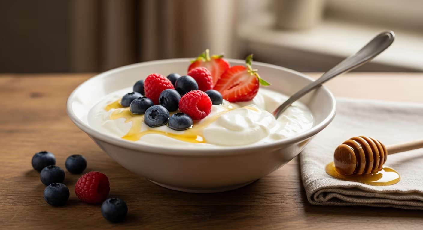 El yogur casero permite ajustar la textura, el dulzor y la firmeza según las preferencias de cada familia argentina - (Imagen Ilustrativa Infobae)