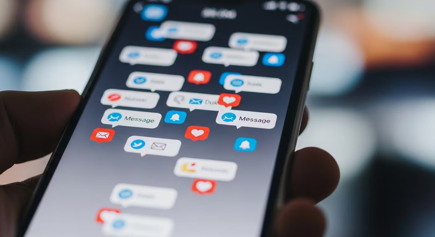 El estudio de la Universidad Aalto demuestra que redes sociales y compras online aumentan el estrés digital en adultos (Imagen Ilustrativa Infobae)