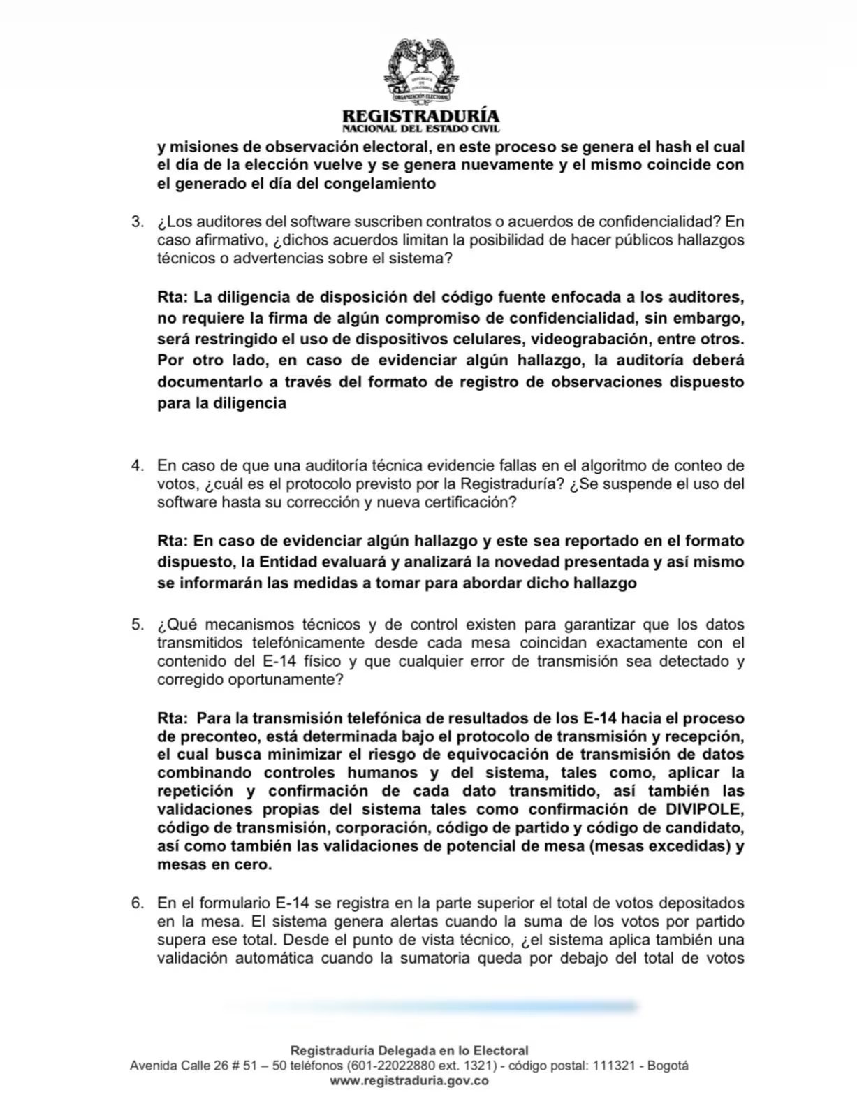La entidad destacó la eficiencia de los mecanismos que tiene para detectar el fradue - crédito Registraduría General del Estado Civil