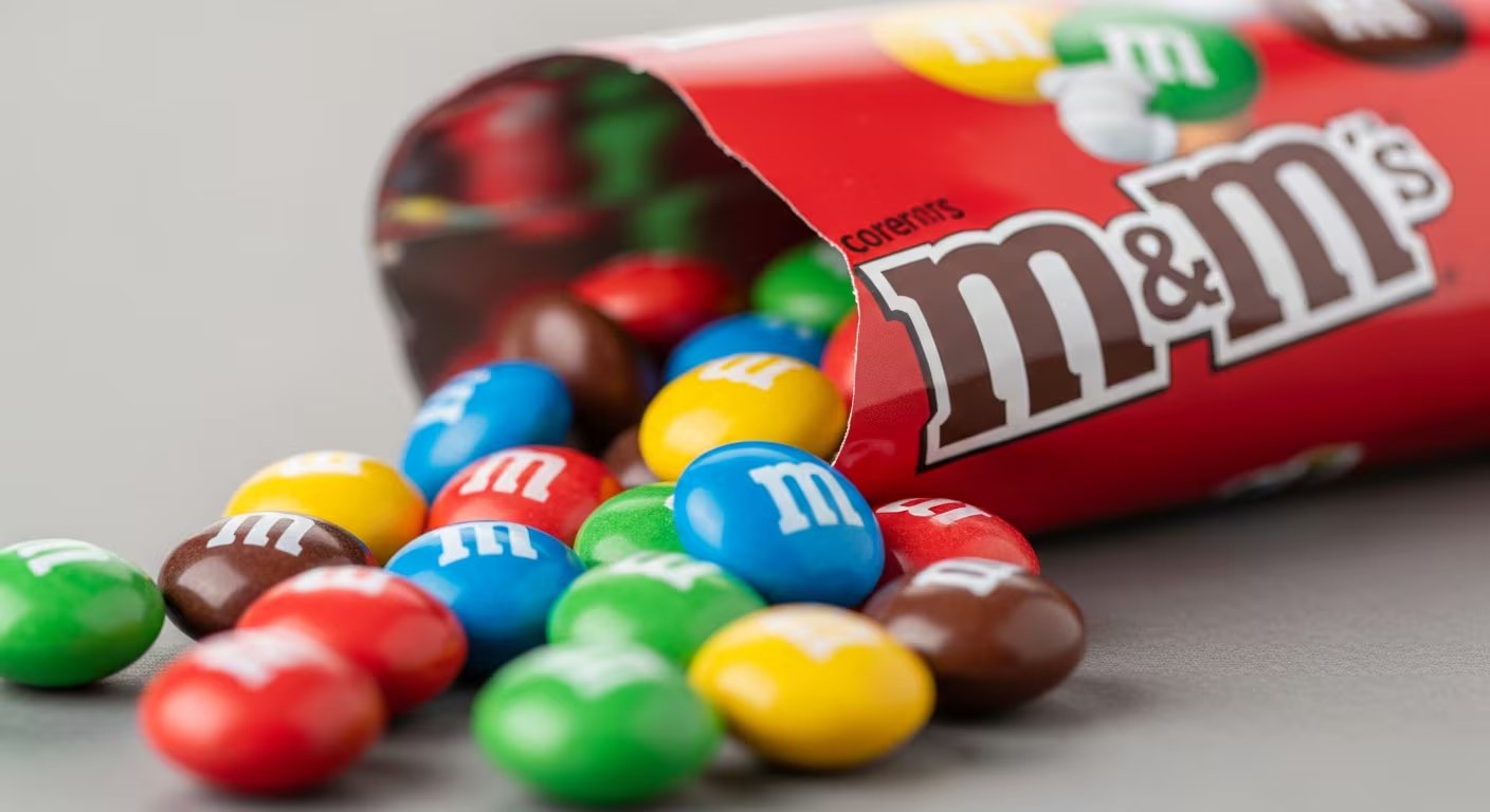 Miles de unidades de M&M’s promocionales retiradas afectaron a consumidores y empresas de Alabama, California, Nueva York, Texas y otros 16 estados. (Imagen Ilustrativa Infobae)