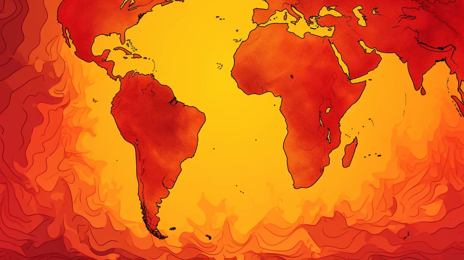 La investigación del MIT atribuye el calentamiento global de los últimos años al impacto de las actividades humanas y las emisiones de gases de efecto invernadero (Imagen ilustrativa Infobae)
