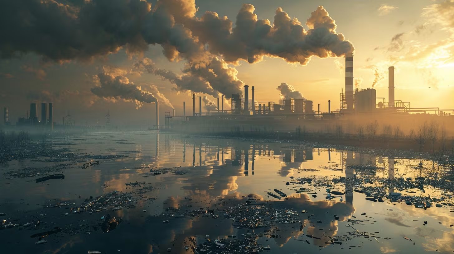 Las emisiones humanas de gases de efecto invernadero aparecen como una de las causas principales del aumento récord de temperaturas globales, según la Organización Meteorológica Mundial (Imagen Ilustrativa Infobae)