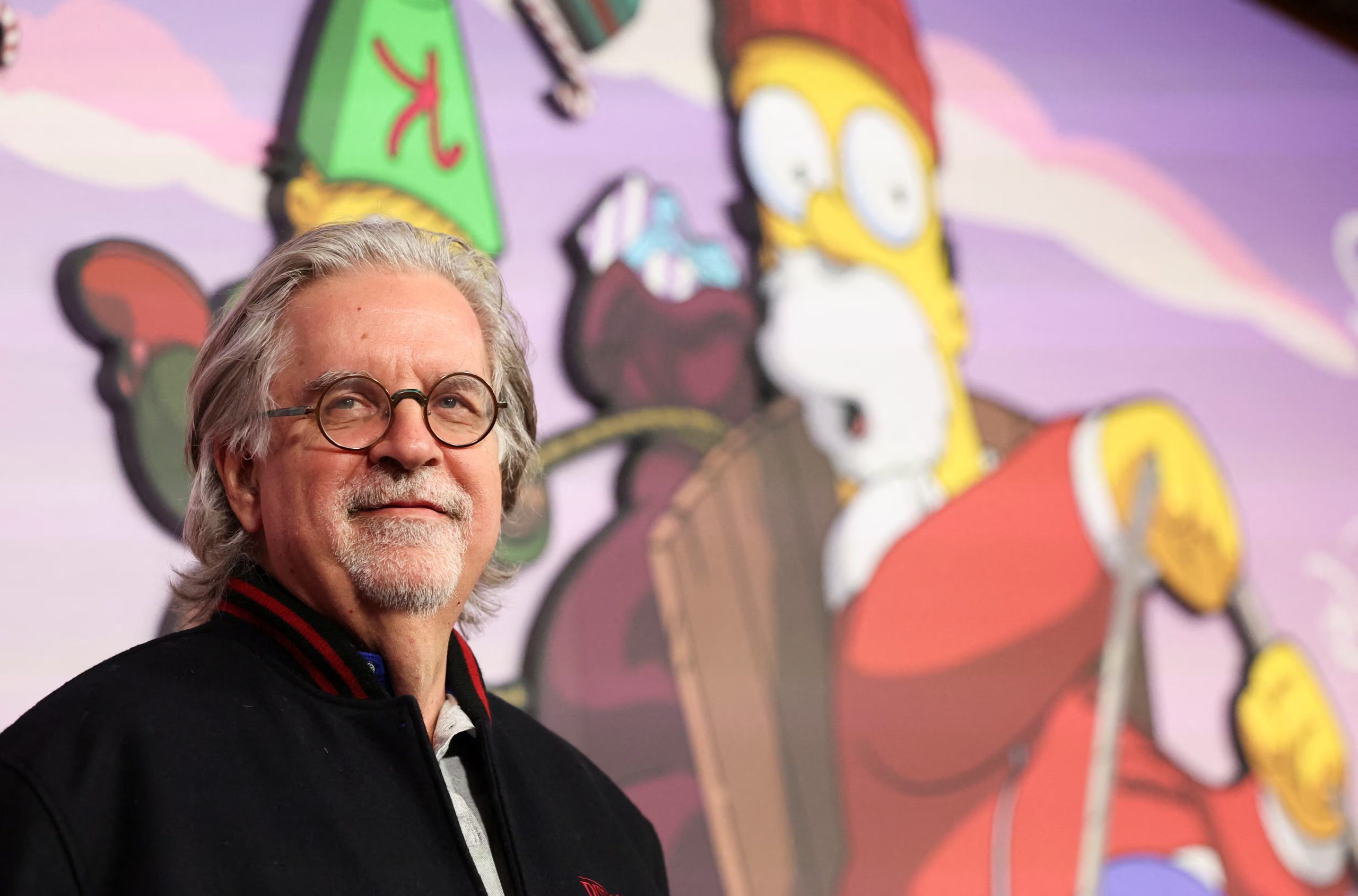 El ambiente humorístico en la familia Groening refuerza el compromiso creativo y personal del creador con la longeva serie animada
(REUTERS/Mario Anzuoni)