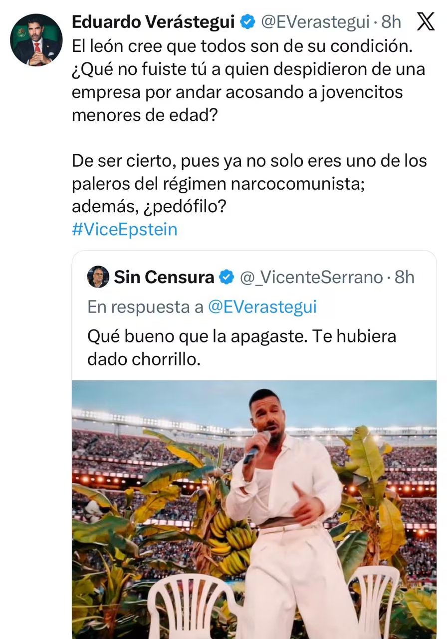 La campaña contra el Halftime Show de Eduardo Verástegui 