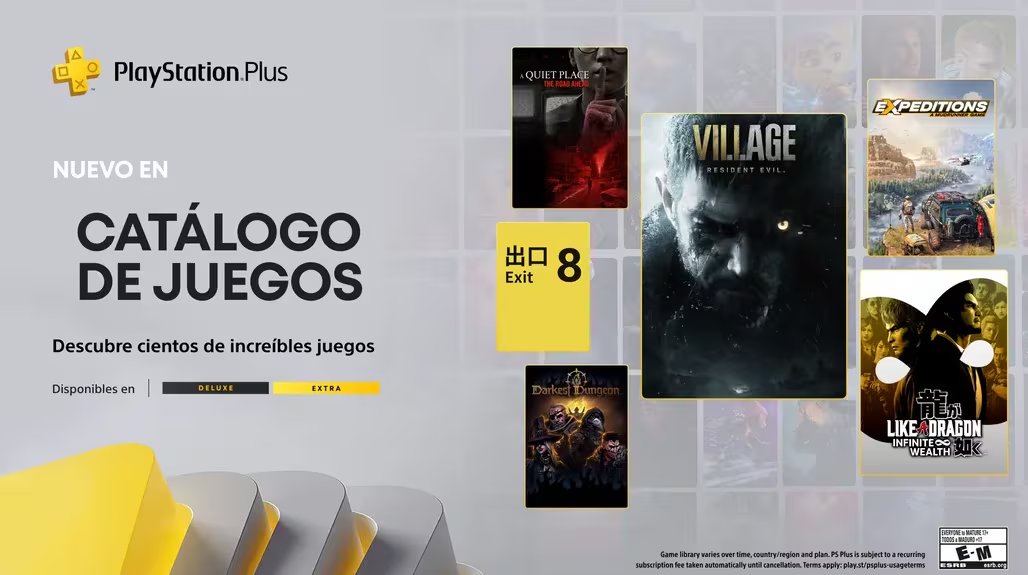 El catálogo de PlayStation Plus Extra y Premium para enero 2026 sumó nueve juegos nuevos para PS4 y PS5, abarcando múltiples géneros populares.