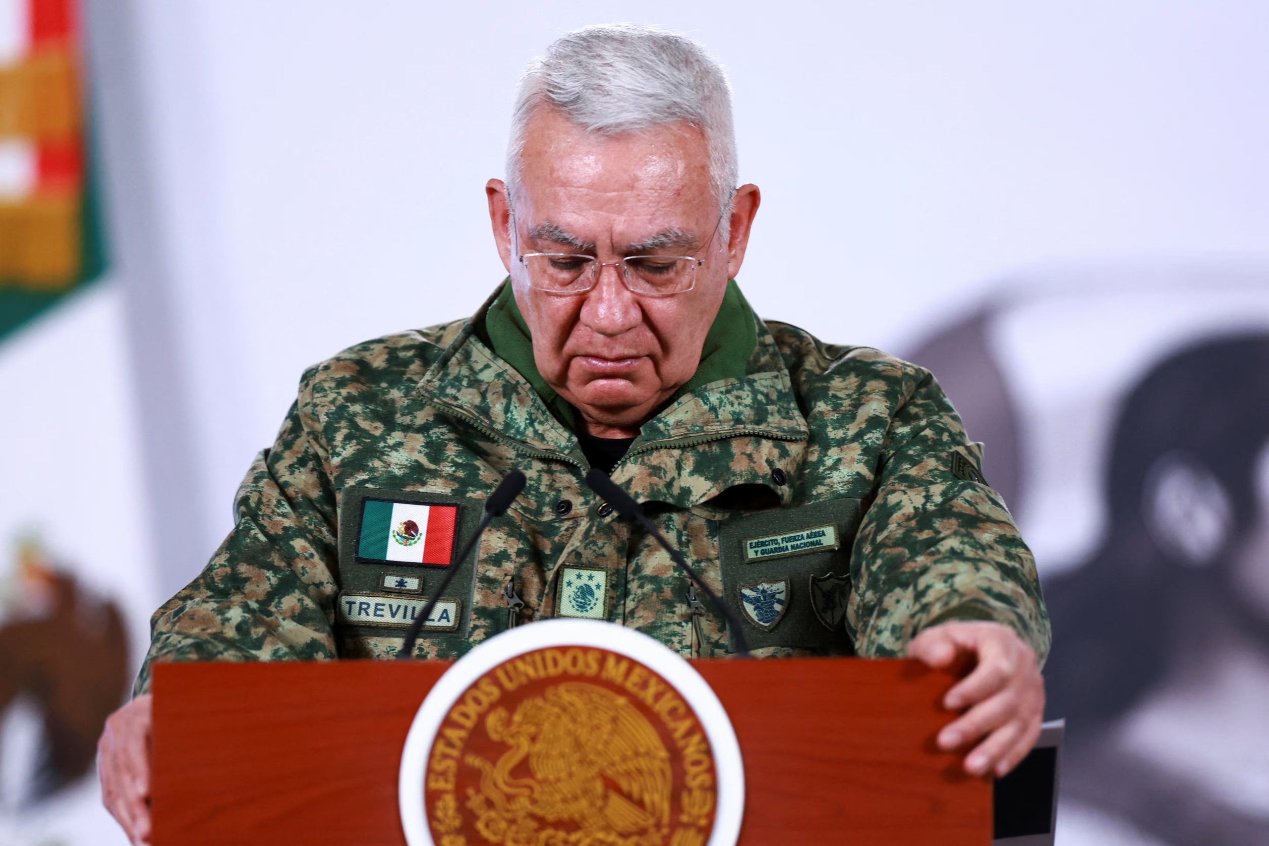 El mensaje del secretario Trevilla Trejo en la conferencia: “Se demostró la fortaleza del Estado mexicano”
REUTERS/Raquel Cunha