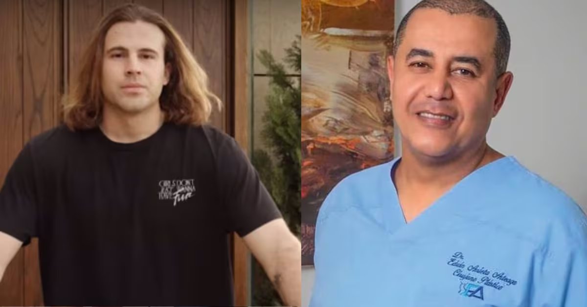 Daniel Sancho y Edwin Arrieta, en fotografías de archivo (MONTAJE INFOBAE)