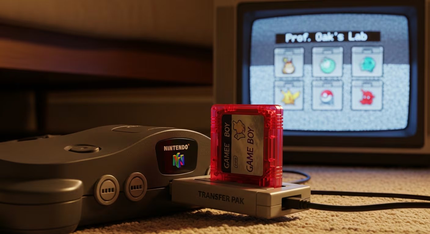 Pokémon Stadium facilitó la organización con cien ranuras extra para objetos, resolviendo los problemas de espacio que afectaban a los jugadores tradicionales. (Imagen Ilustrativa Infobae)