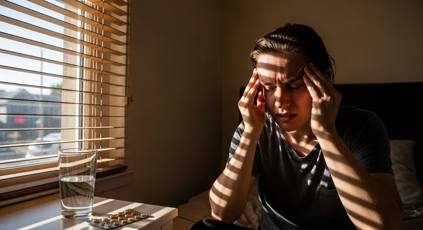 La deshidratación se identifica como una causa frecuente de dolor de cabeza en distintos grupos poblacionales (Imagen Ilustrativa Infobae)