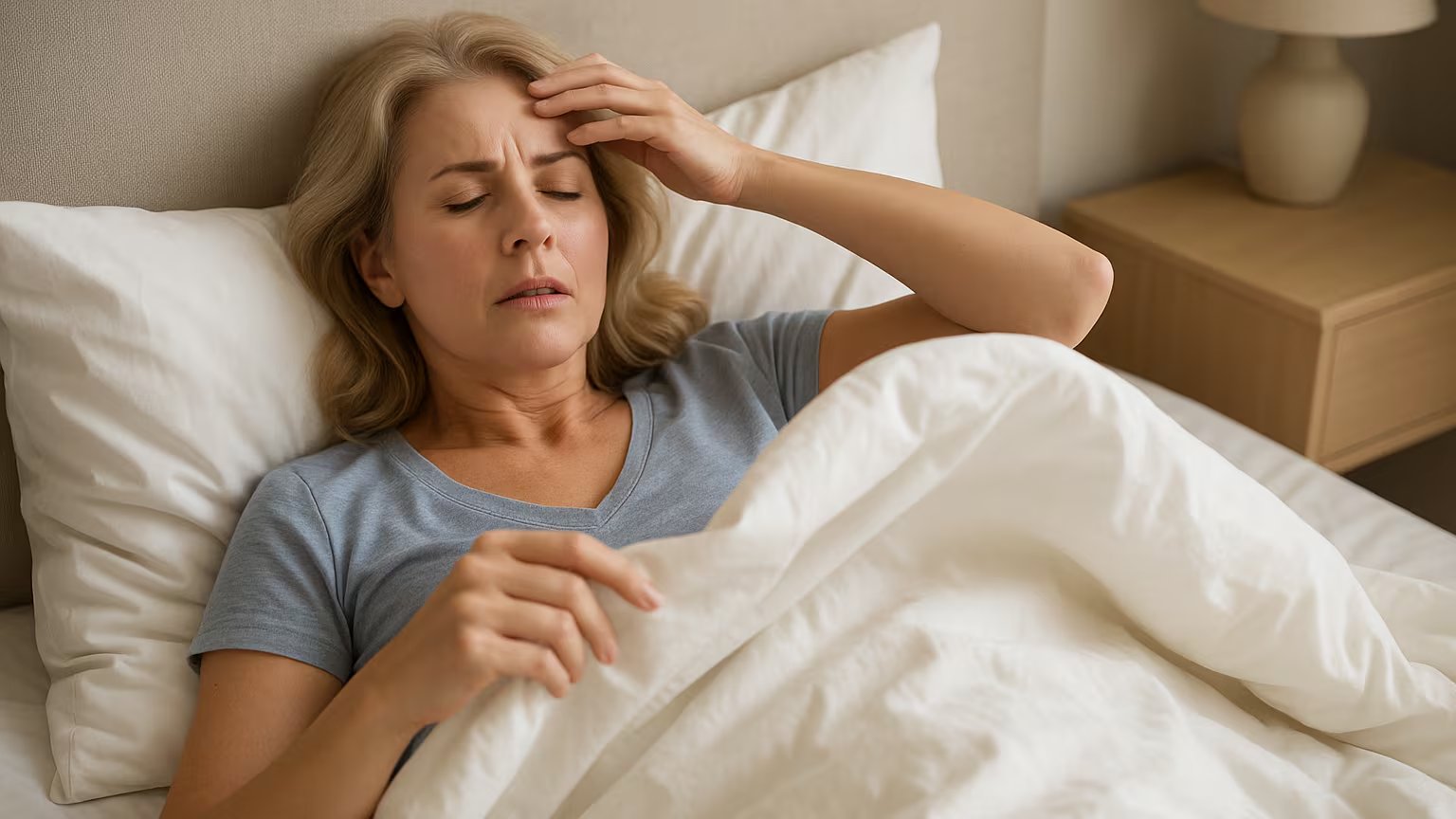 Los sofocos pueden generar calor intenso, sudoraciones, palpitaciones, enrojecimiento de la piel y hormigueo en los dedos de las manos (Imagen Ilustrativa Infobae)