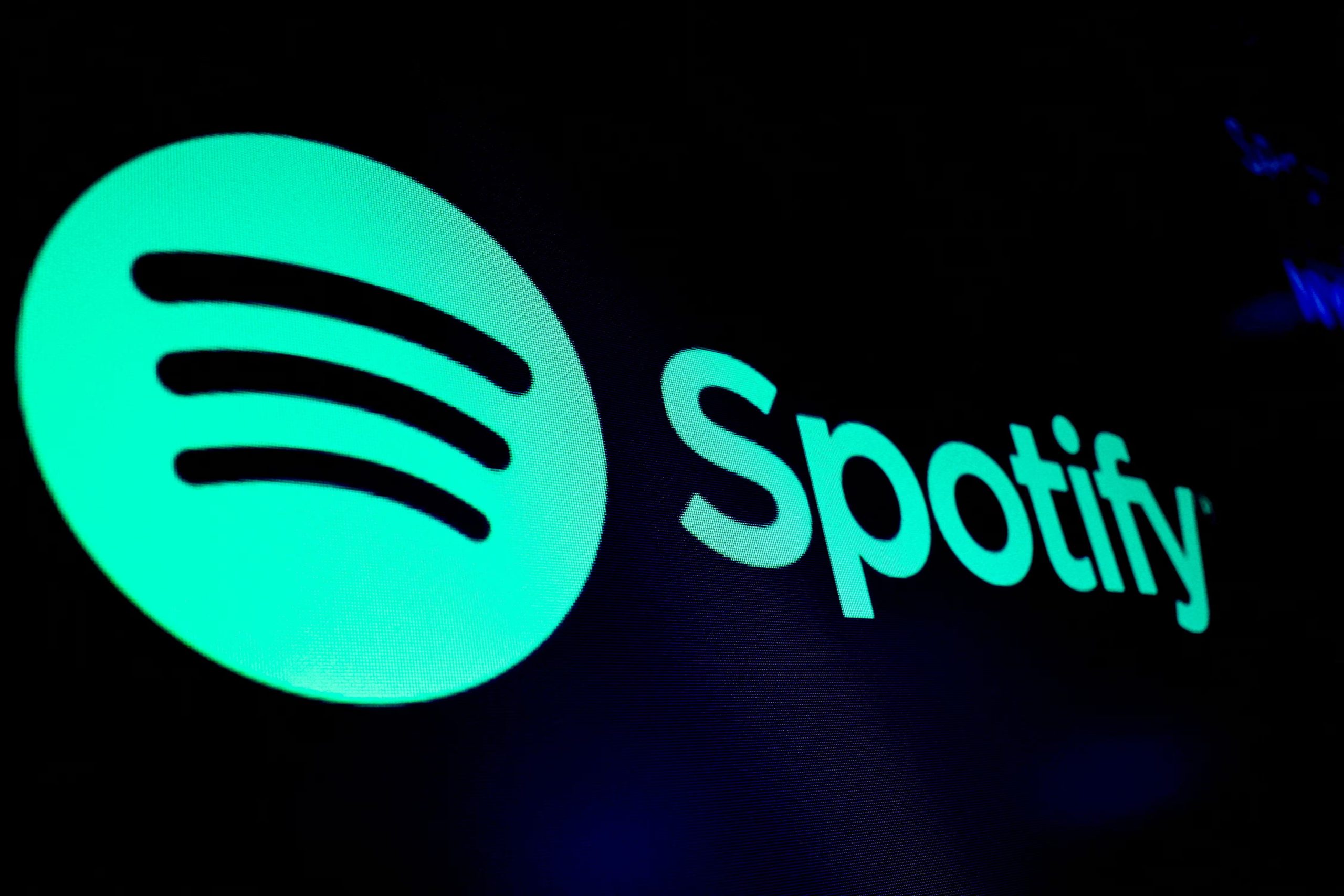 Spotify también ha comenzado a probar una función de vista previa de letras. 
 REUTERS/Brendan McDermid 