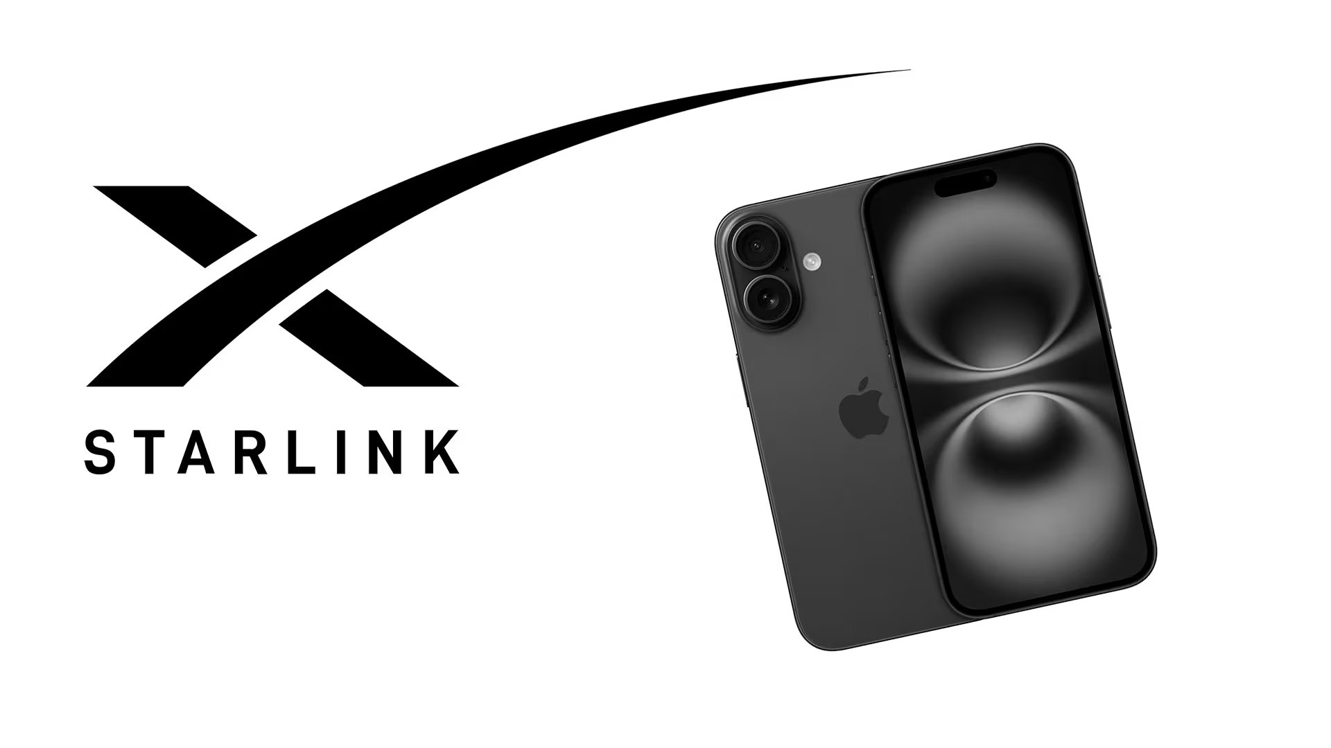 Al conectarse a la red T-Satellite, los teléfonos muestran la leyenda “T-Mobile SpaceX” o “T-Sat+Starlink” en la pantalla. (Fotocomposición: Infobae) 