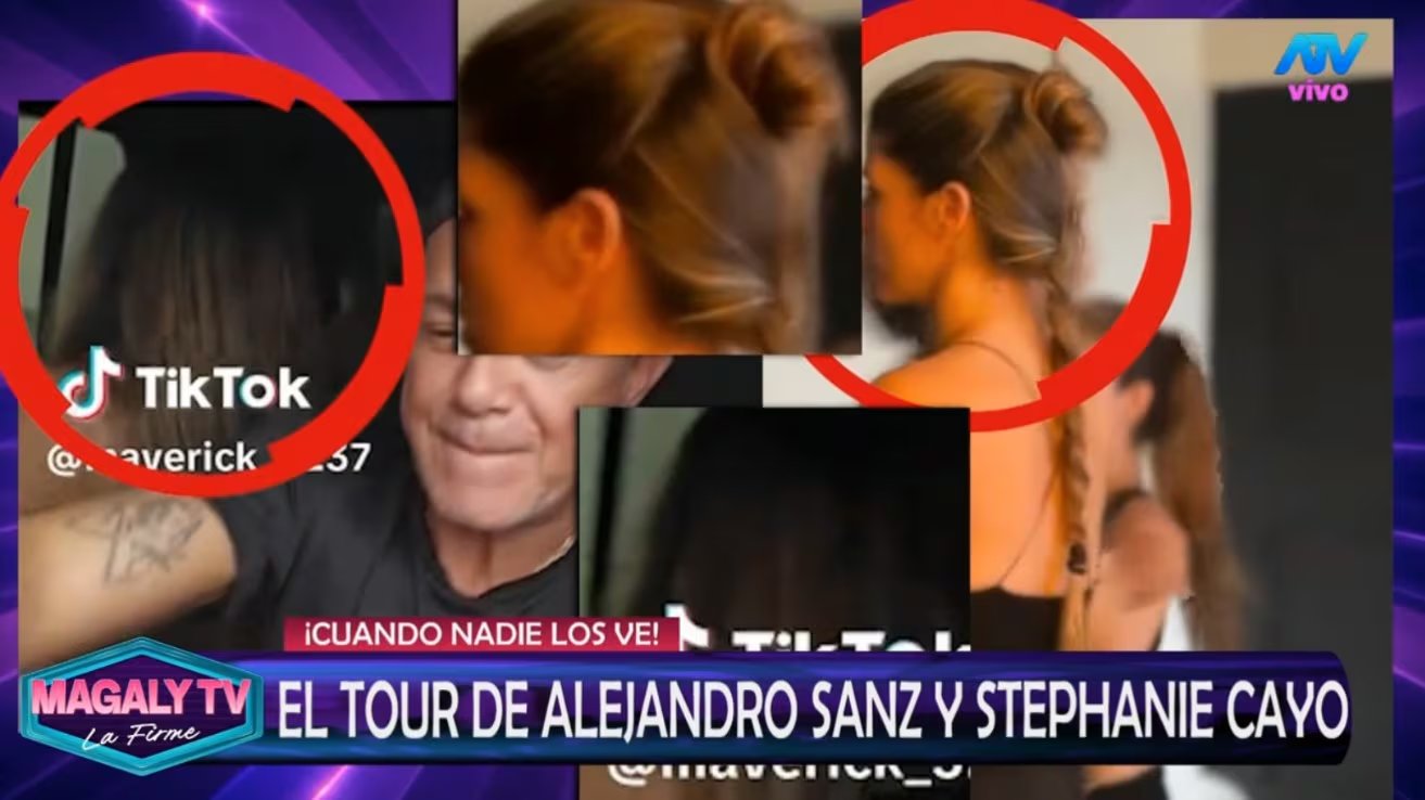 Alejandro Sanz y Stephanie Cayo: imágenes en la gira de Colombia y Ecuador. ATV / Magaly TV La Firme.