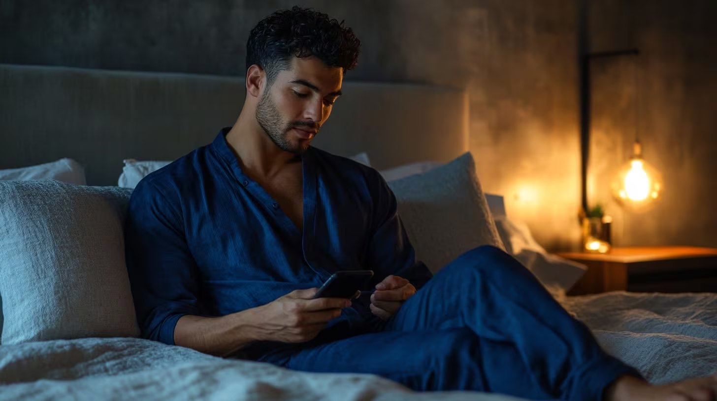 La ropa de cama transpirable, colchones con tecnología térmica y una temperatura ambiente adecuada ayudan a reducir los sudores nocturnos y mejorar el sueño (Imagen Ilustrativa Infobae)