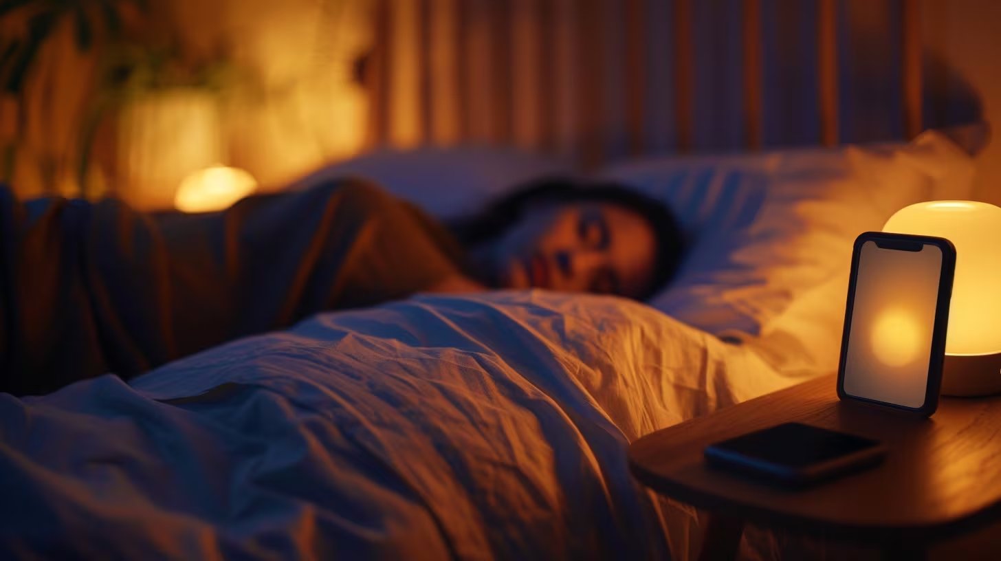 Las notificaciones y la luz azul del móvil interrumpen el sueño profundo e incrementan los microdespertares nocturnos hasta doce veces. (Imagen Ilustrativa Infobae)