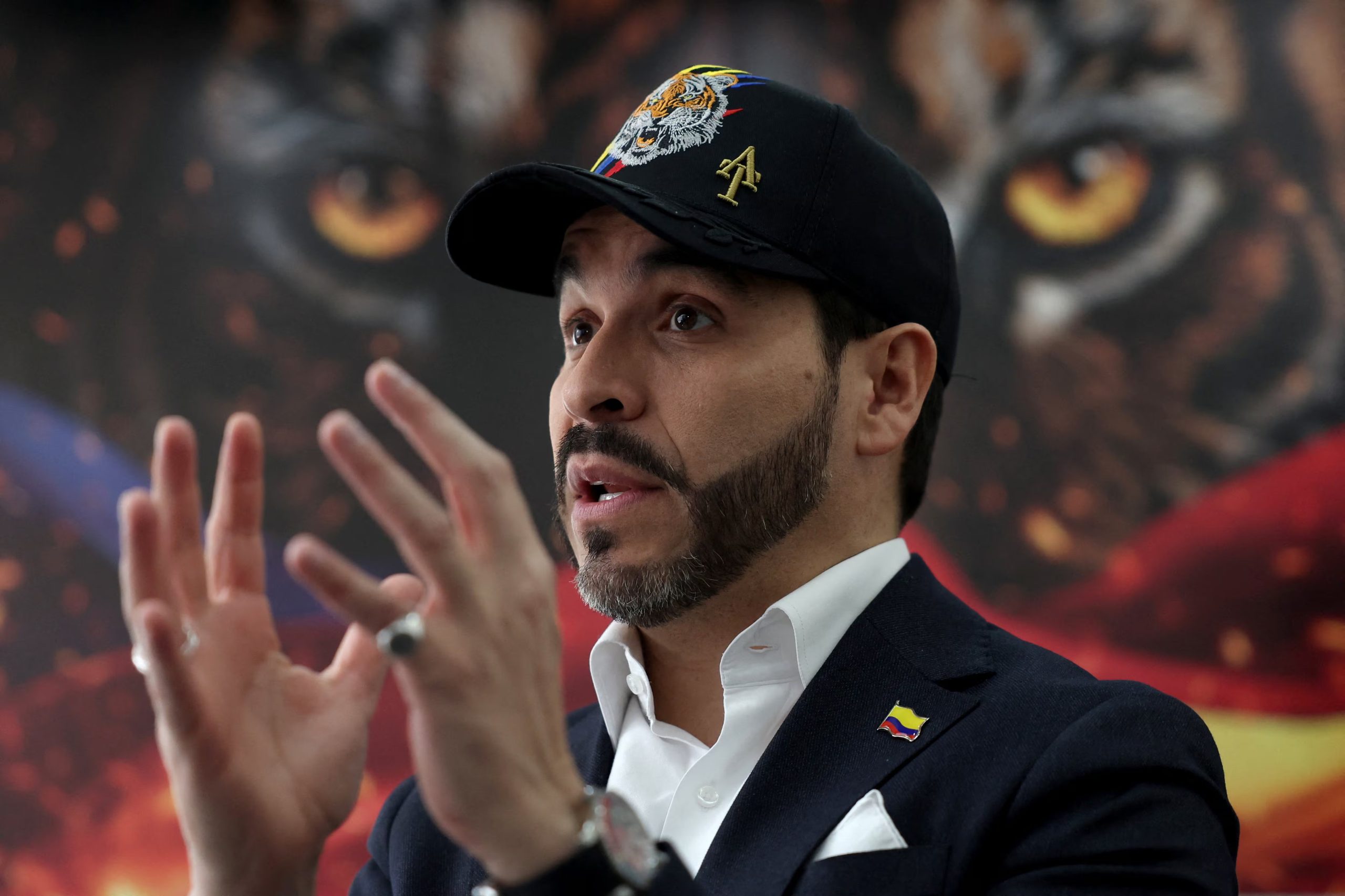 El candidato presidencial negó ser culpable de lo expuesto por David Murcia Guzmán - crédito Reuters 