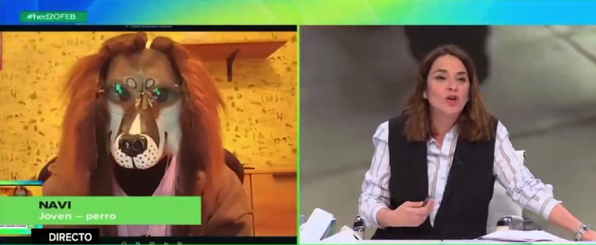 Toñi Moreno entrevista a un 'therian' en Canal Sur