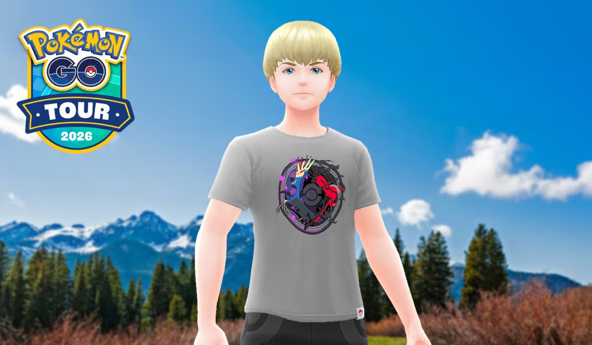 Todos los jugadores podrán conseguir la camiseta del Tour de GO 2026 como primera recompensa del Pase de GO: Camino a Kalos. (Pokémon GO)