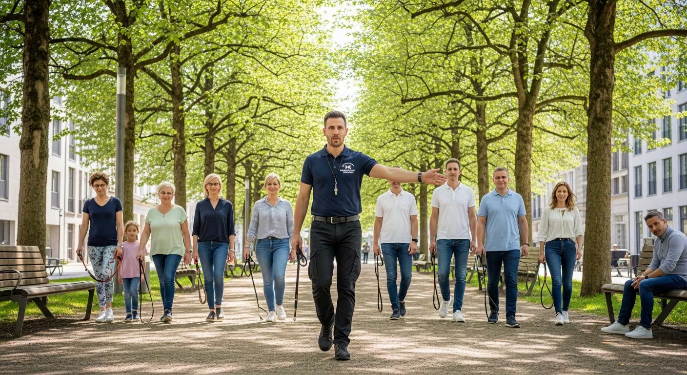 ¿Moda pasajera, excentricidad o nuevo ocio urbano? El hobby dogging y el debate sobre la creatividad digital - (Imagen Ilustrativa Infobae)